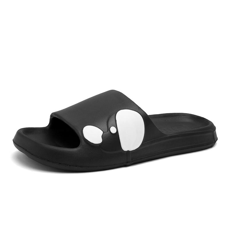 Модные тапочки для мужчин, которые носят снаружи, летние модные домашние сандалии для ванной и улицы, женские туфли для пар, мужские тапочки