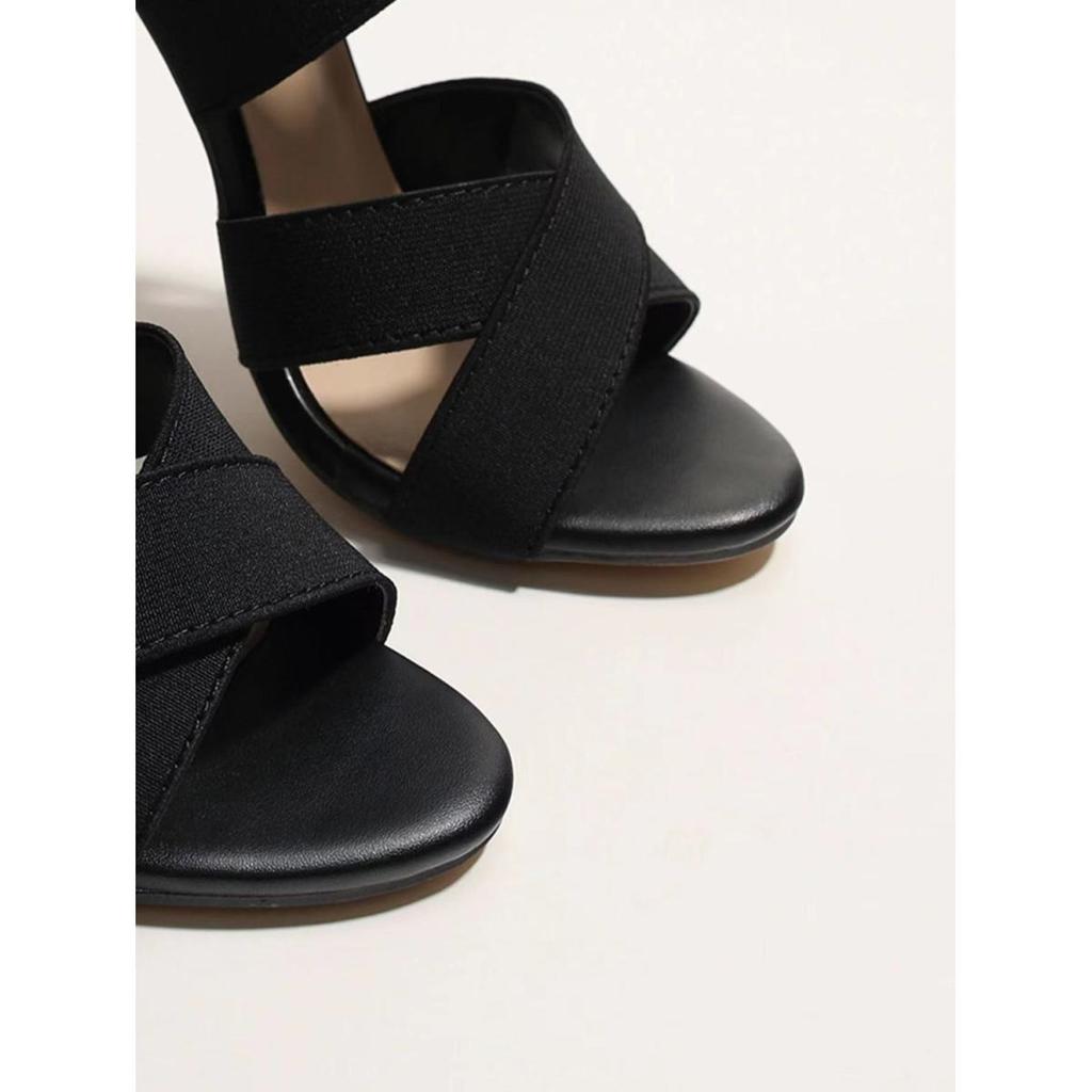 Женские сандалии Сандалии с открытым носком и ремешками Сандалии на высоком каблуке с ремешком на щиколотке для женщин