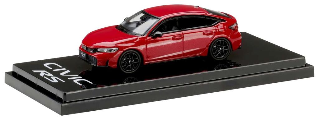 Hobby Japan HJ64 Scale Honda Civic RS Premium Crystal Red Metallic HJ642046AR 1/64 (Finished Model)