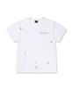 EASY NO EASY Easy Painting Crop T-Shirt - White