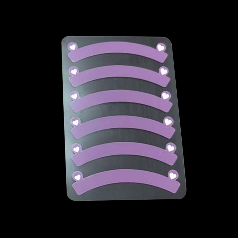 3Pairs Reusable Silicone Eyelash Perm Pads Applicator Tools Eyelash Lifting Shield  for Women