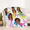 Mermaid In The Ocean Swirl Blankets are suitable for living rooms, bedrooms, camping, and other places, making them an ideal choice for gifts.