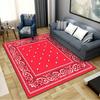 Cowboy Square Scarf Carpet Rug for Living Room Bedroom Home Sofa Decoration,Kids play Non-slip Floor Mat