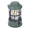 Camping Lantern Rechargeable 3 Gears IPX4 Water Resistant Retro Portable Tent Lamp for Emergency Pow