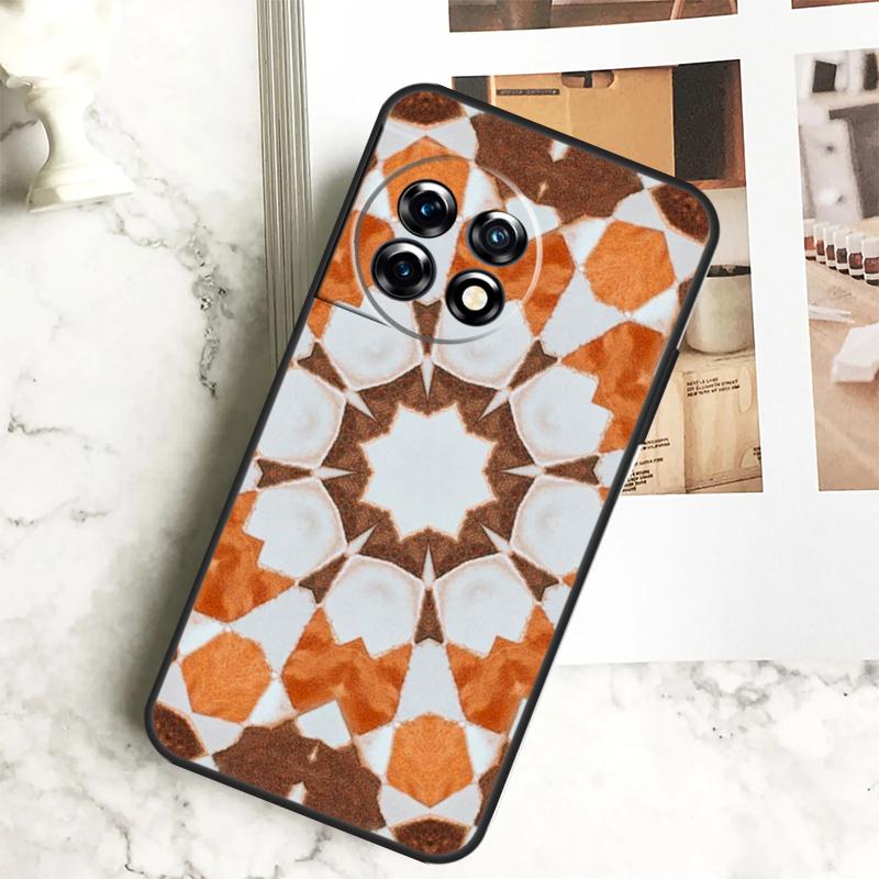 Чехол Moroccan Tile для OnePlus 11 12 12R 9 10 Pro 10R 9R 8T 10T Nord CE 2 3 Lite 2T N10 N20 N30 CE4