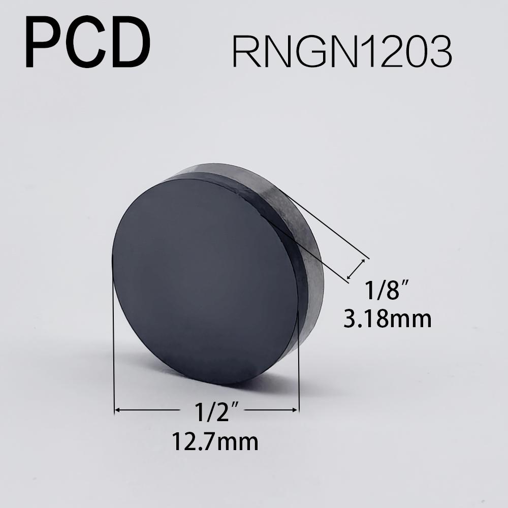 CBN PCBN PCD Cylinder Engine Insert RNGN0903 RNGN1203 CNC Round Lathe Tool Holder for Automotive Engine Resurfacing