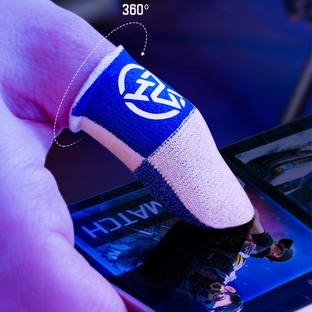 5 пар перчаток для мобильных игр, потонепроницаемые, противоскользящие, для сенсорного экрана, дышащие, игровые, напальчники для геймеров