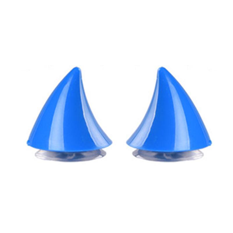 Colorful Motorcycle Helmet Cat Ears Decoration Moto Electric Car Driving Styling Cute Cat Ears Stickers Decor Helmet Accessories