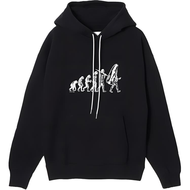 Nike Толстовки Мужские Черные С Капюшоном Умеренная Обычная FQ6898-010
