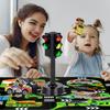 Acousto Optic System Mini Traffic Light Plastic Model Road Light Traffic Light Toys  Children Gifts