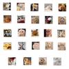 50pcs Cute Cat and Gog Stickers Waterproof Vinyl Stickers for Kids Laptop Phone Toy Stickers Computer Motorcycle Decals
