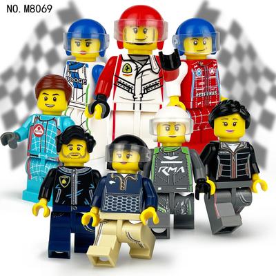 8 шт. M8069 City Pro Series, куклы-драйверы, блоки, сращивание персонажей, куклы, детские игрушки