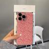 Красный Леопардовый Силиконовый Прозрачный Чехол Для Телефона Для iPhone 17 16 Pro Max 15 14 13 Mini 12 11 X XR XS 17 Air 16E 15 Plus Мягкая Прозрачная Крышка