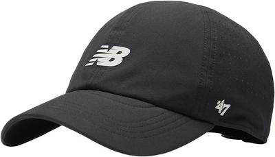 New Balance Кепка '47 Clean Up Brrr с охлаждающим эффектом - Черная, один размер LAH00143
