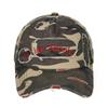 NICK&NICOLE DESTROYED CAMO LOGO BALL cap_KHAKI RED