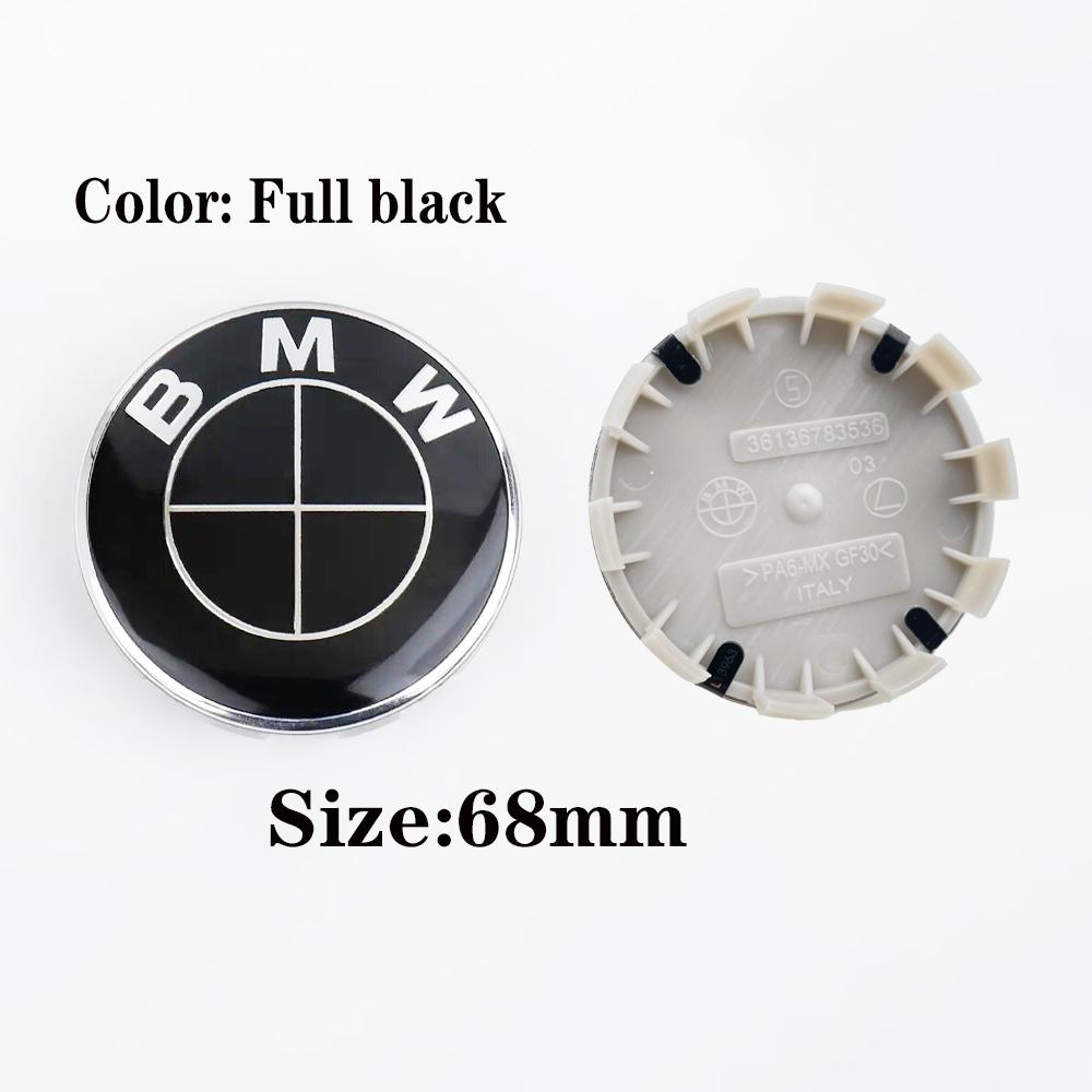 4PCS 68MM 56MM Car Wheel Center Hub Cap For BMW E87 M Performance E36 E46 E60 E90 E91 E92 E93 F30 F20 M3 Car Accessories GE5