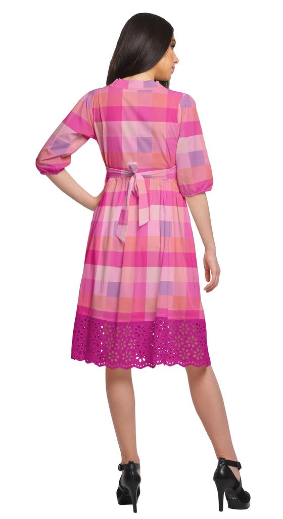 Moomaya Платье с коротким рукавом для женщин, вечернее платье из хлопка с принтом, повседневное