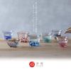 ADERIA Tsugaru Vidro Sake Nebutahayashi 50ml Made In Japan Ochoko Sake Sake Sake Glass Glass Cold Sake Choko Sake Cup Stylish Gift Women Day Day