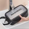 Multi-use Cosmetic Bag Handhold Durable Washable Large Capacity Portable Cosmetic Makeup Pouch