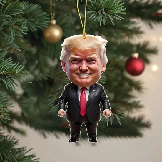 6 шт. Рождественские украшения мультяшный персонаж кулон с шнурком Рождество