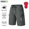 Wosawe Unisex Outdoor Sports Cycling Hiking Breathable Quick Dry Composite Mountain Shorts with Pant Pads