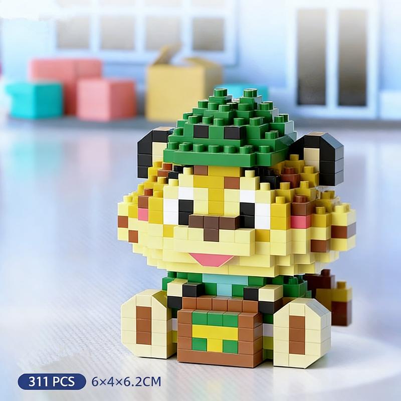 Replica Disney Zootopia 2 Building Blocks Set Judy Nick Gary Snake Blocks Cartoon Mini Particle DIY Puzzle Kit Birthday Gift