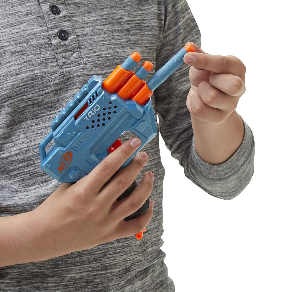 Hasbro Nerf Elite Trio Аутентичный E9954 Включает 6 официальных стрел и тактическую планку 2.0 TD-3