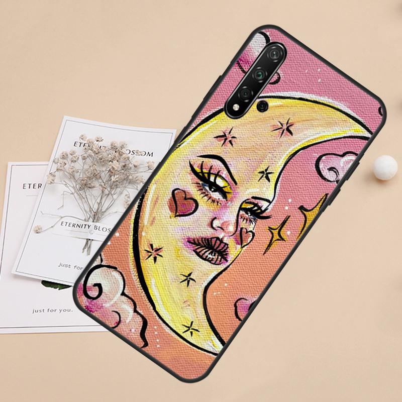 Indie Kids Aesthetic Hippie Acid Trip For Huawei Nova 10 9 SE 3i 7i 8i 11i 12i Y60 Y61 Y70 Y72 Y73 Y90 Y91 P20 P40 P30 Lite Case