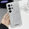 Прозрачный силиконовый чехол для телефона Samsung Galaxy S25 S23 Ultra S24 S22 Plus S23 FE A55 A35 A25 A15 со блестками и пайетками 'Звездное небо', мягкий чехол