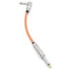 KM Sound CANARE Orange GS-6 Patch Cable with L-S Plug, Made In Japan (15cm)