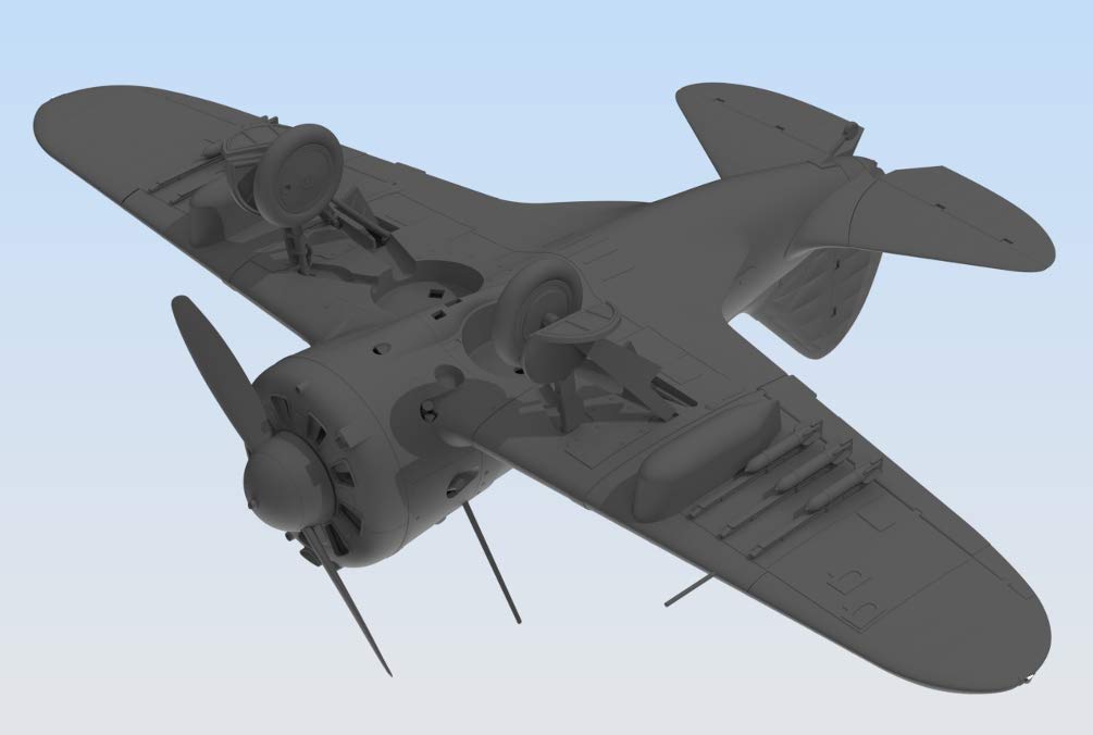 ICM Soviet Air Force Polikarpov Type 29 Plastic Model 32003 1/32 I-16