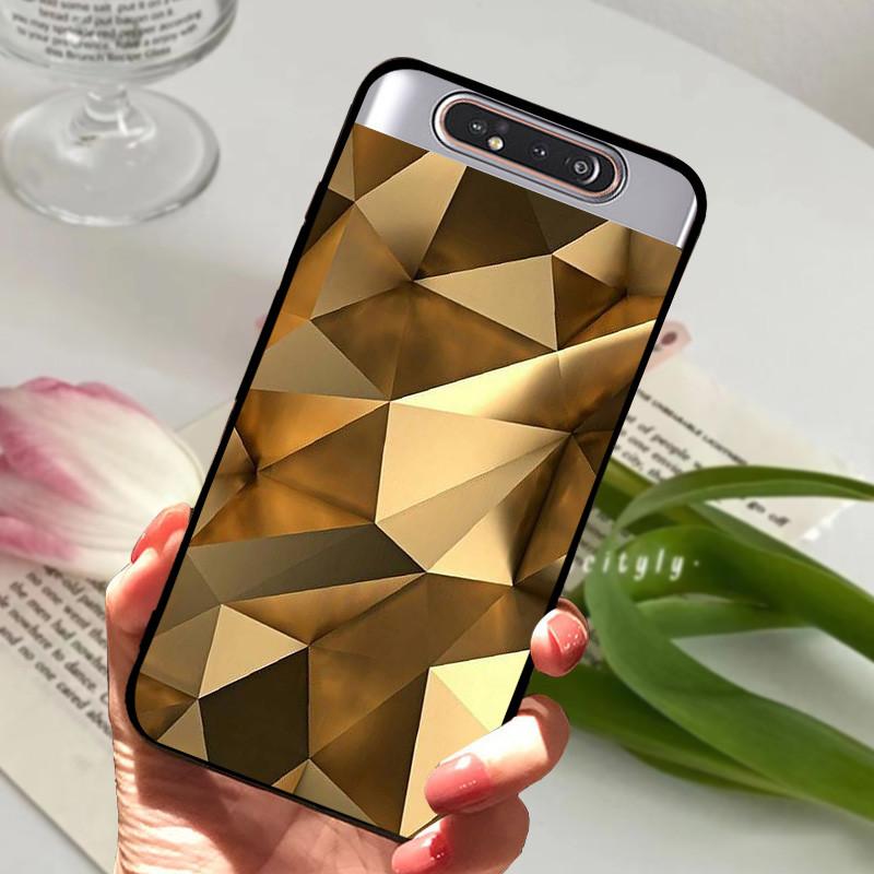 Чехол для Samsung Galaxy A80 A 80 Ударопрочный Мягкий ТПУ Силиконовый Чехол для Телефона Для Samsung Galaxy A80 Funda A80 2019 Capa Мультяшный