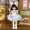 1/6 BJD Doll Clothes 30cm Doll Cute Skirt Set Fashion Casual Clothing