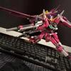 HG 1/144 INFINITE JUSTICE ZGMF-X19A Модель для сборки меха Аниме Фигурки для мальчиков Головоломка Игрушки Подарки Настольное украшение Коллекционный