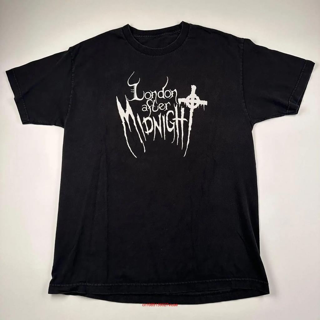 Винтажная футболка London After MidnighT 2000-х годов Размер L с длинным или коротким рукавом