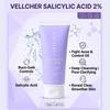 Гель для умывания Vellcher с салициловой кислотой 2% – Глубокое очищение пор, контроль акне и баланс жирности | Удаляет излишки кожного сала, помогает уменьшить высыпания, нежное ежедневное средство