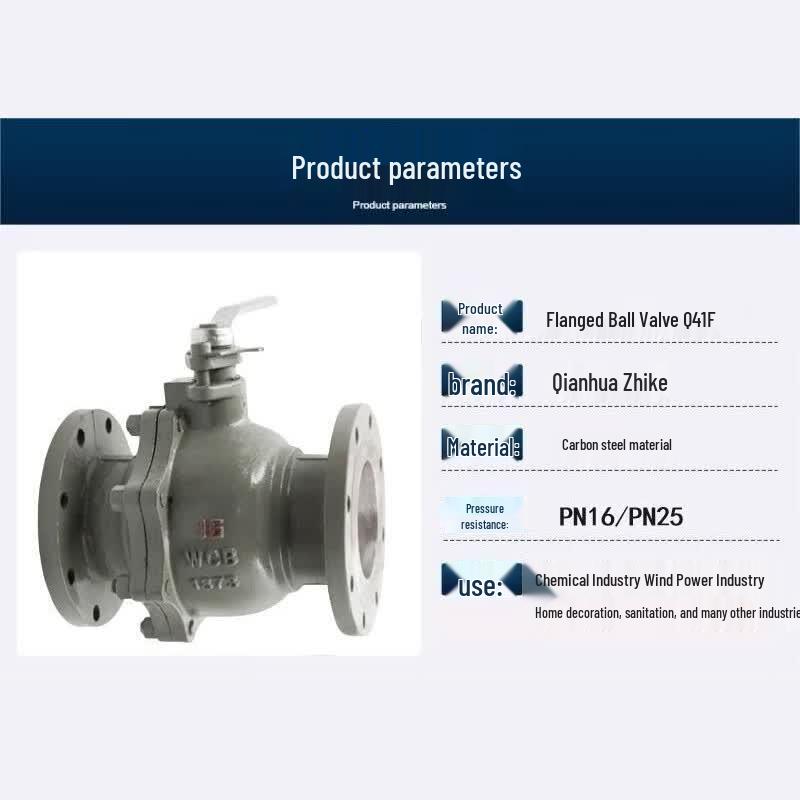 Carbon Steel Manual Flanged Ball Valve