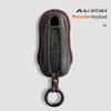 AABKR1 Car Key Bag Case Cover For Porsche Panamera Spyder Carrera Macan Cayman Cayenne 911 970 981 991 Car Key Cover Accessories