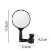 Bike Rearview Mirror   360 Rotation Adjustable Wide Angle Cycling Rear View Mtb Road Bike Bicycle Handlebar Mirrors