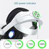 RGB Head Strap Comfort Battery Pack Elite Strap Battery 8000mAh Enhanced Support and Balance for Oculus Quest 2 for Meta Quest 2