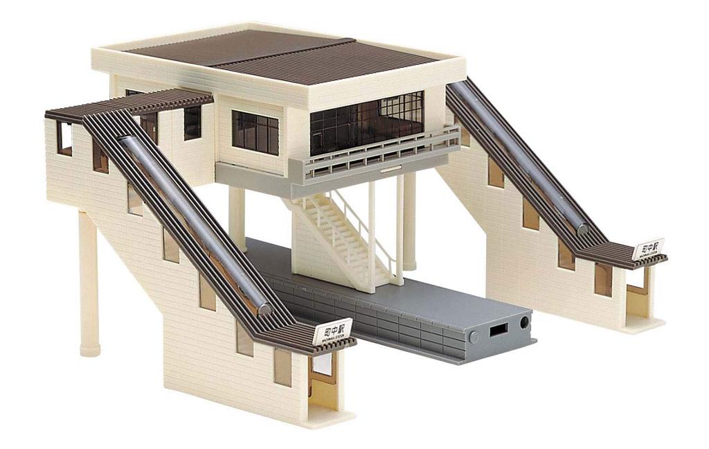 TOMYTEC TOMIX N Gauge Bridge Station Building Modern Model 4033 Railway Model Supplies