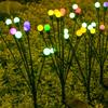 Solar Powered Garden Firefly Lights Outdoor Waterproof Starburst Swaying Light Garden Path Landscape Outdoor Decorative Glowworm