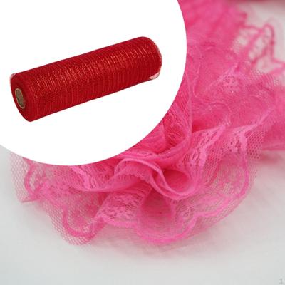 Сетчатая лента 10 дюймов 10 ярдов DIY Декор Декоративная вечеринка Рождественский рулон для венка на день рождения