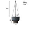 Self Watering Hanging Flower Pots White Green Grey Plant Flowerpot Planter  Indoor Plants