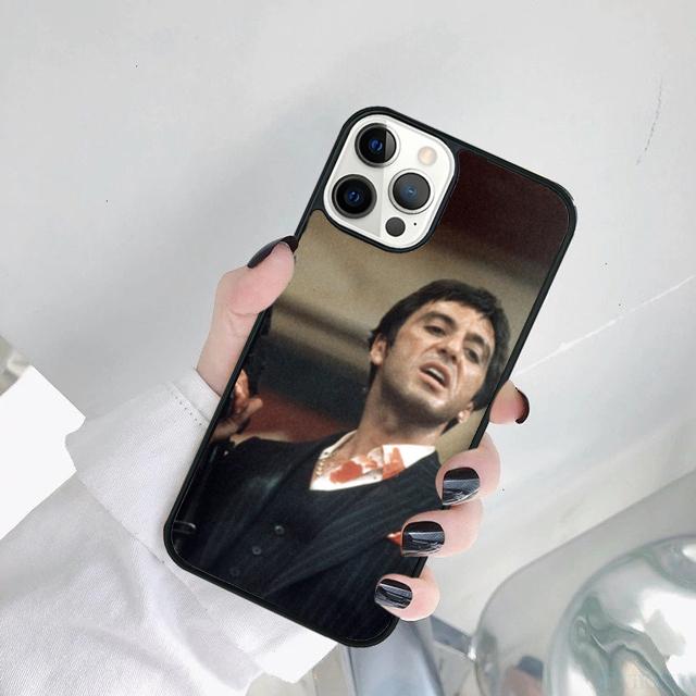 Лицо со шрамом Аль Пачино Тони Монтана Чехол для телефона для iPhone 17 Air 16 15 14 SE 11 12 13 Pro MAX Plus