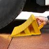 Car Trailer Wheel Chock Anti-slip Vehicle Truck Tire Stop Block with Handles Parking Wedges Car Stopper Wheel Alignment Block