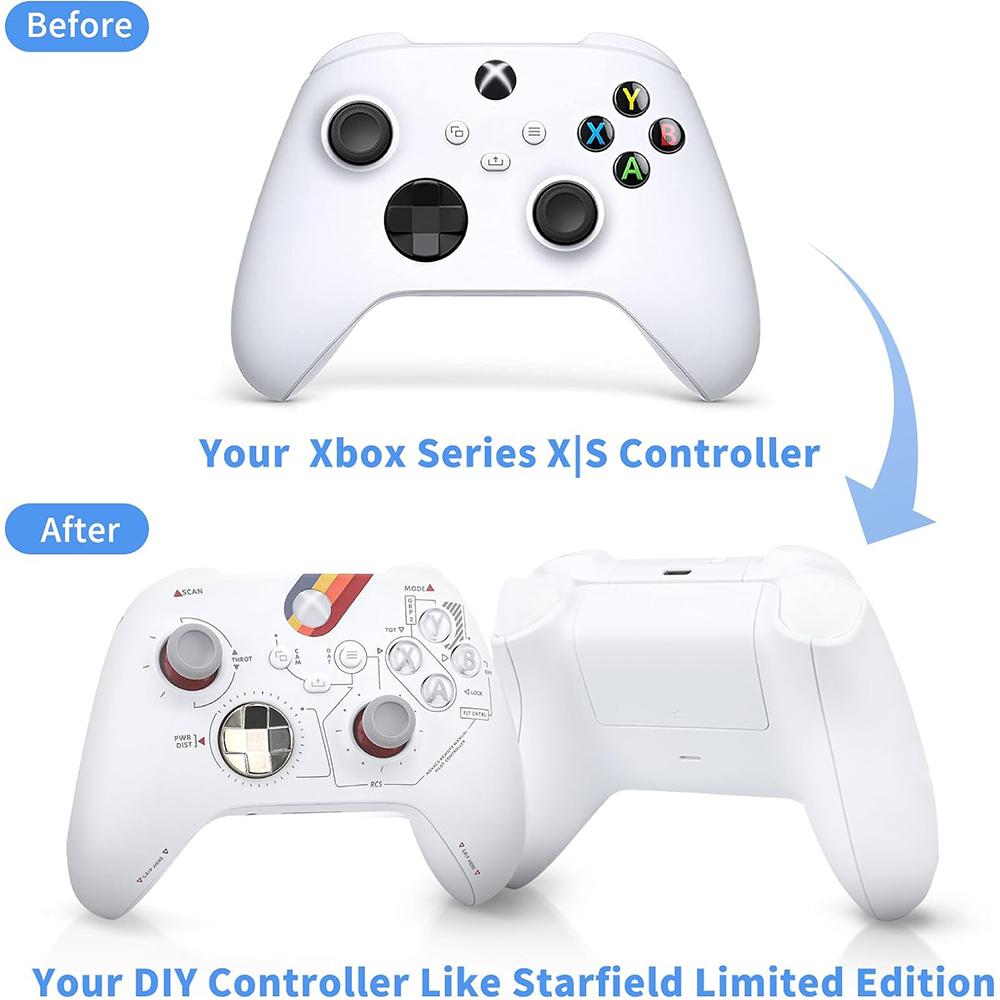 Комплект корпуса передней лицевой панели для Star-Field Limited Edition для серии Xbox