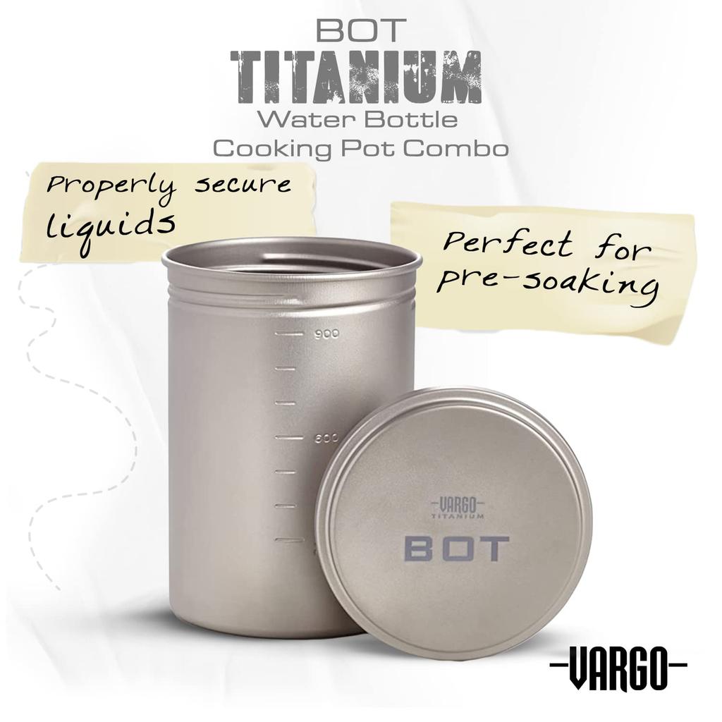 Vargo Титановый котелок T-427