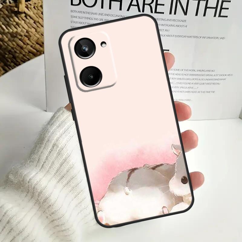 Hamsters Case For Realme C67 C55 C53 C51 C35 C33 C31 C30 C25s C21Y GT Neo 5 GT5 9 10 11 12 Pro Plus