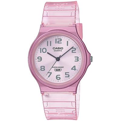 Часы Casio Collection MQ-24S-4BJF унисекс прозрачно-розовый